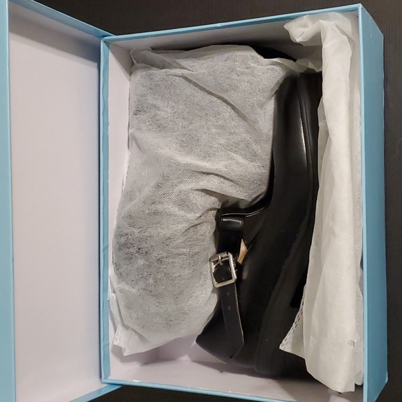 ForeMode Women's Classic T-Strap Platform Mid-Heel Oxfords Dress Shoes EU 42 - Picture 2 of 7